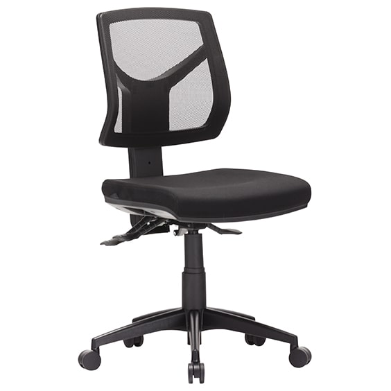 STYLE ERGONOMICS EXPO RANGE MESH MID BACK 130KG BLACK