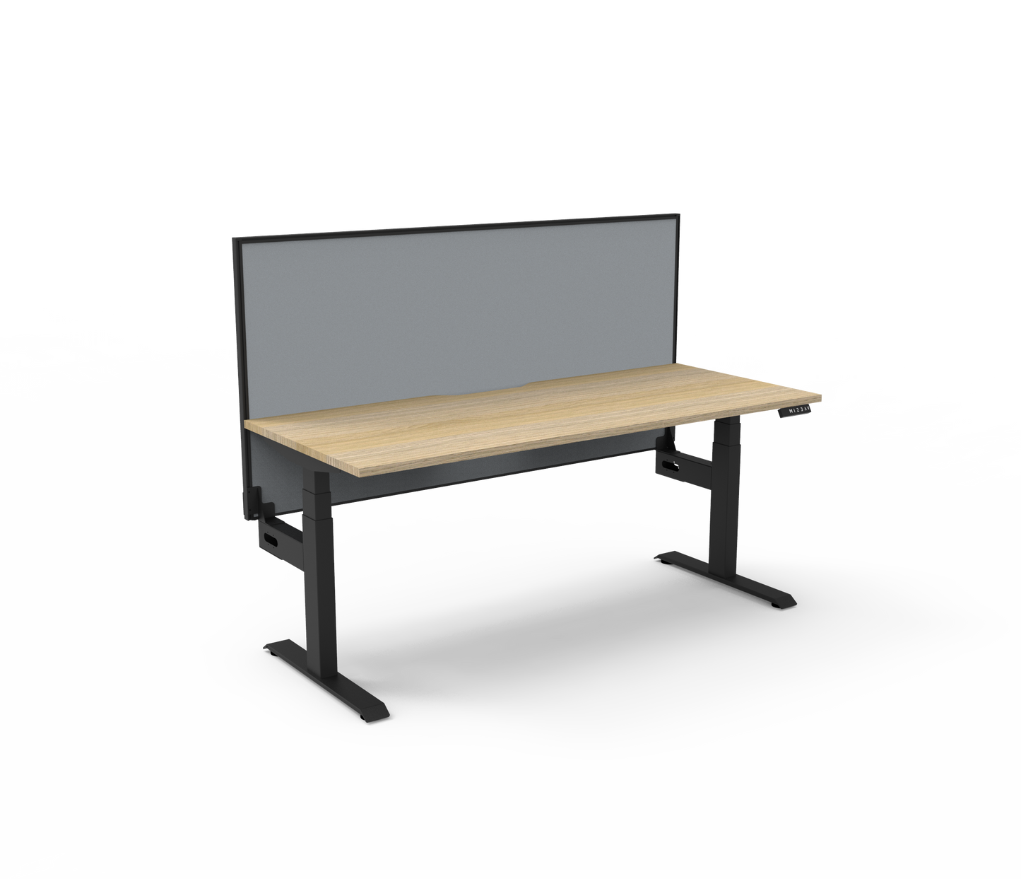 Boost+ Workstation with Screen and Cable Tray Boost Plus 1500W Single-Screen & CT- OB