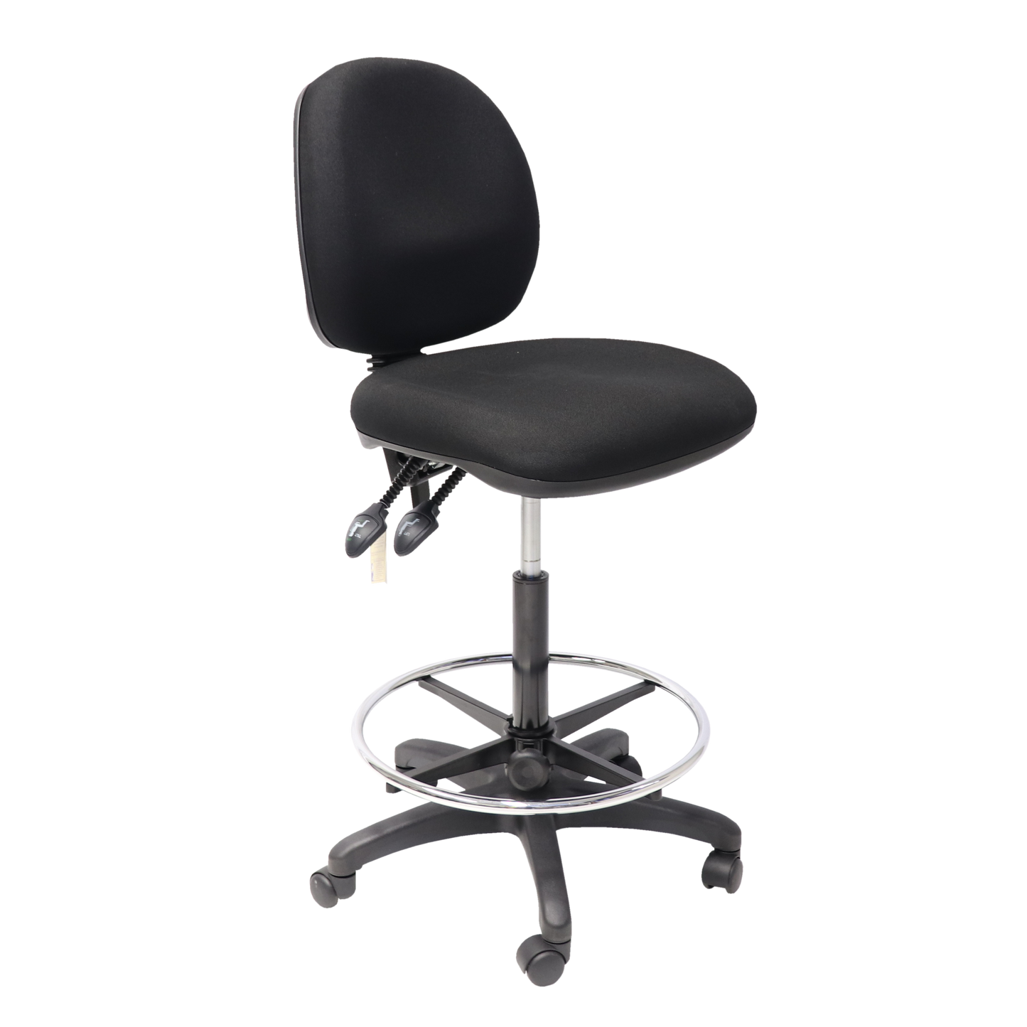 EC070BM DRAFTING Medium Back Drafting Chair Medium Back Drafting Chair - Black