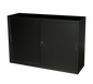 Perforated Sliding Door Cupboard Perforated Sliding Door Cupboard - Black
