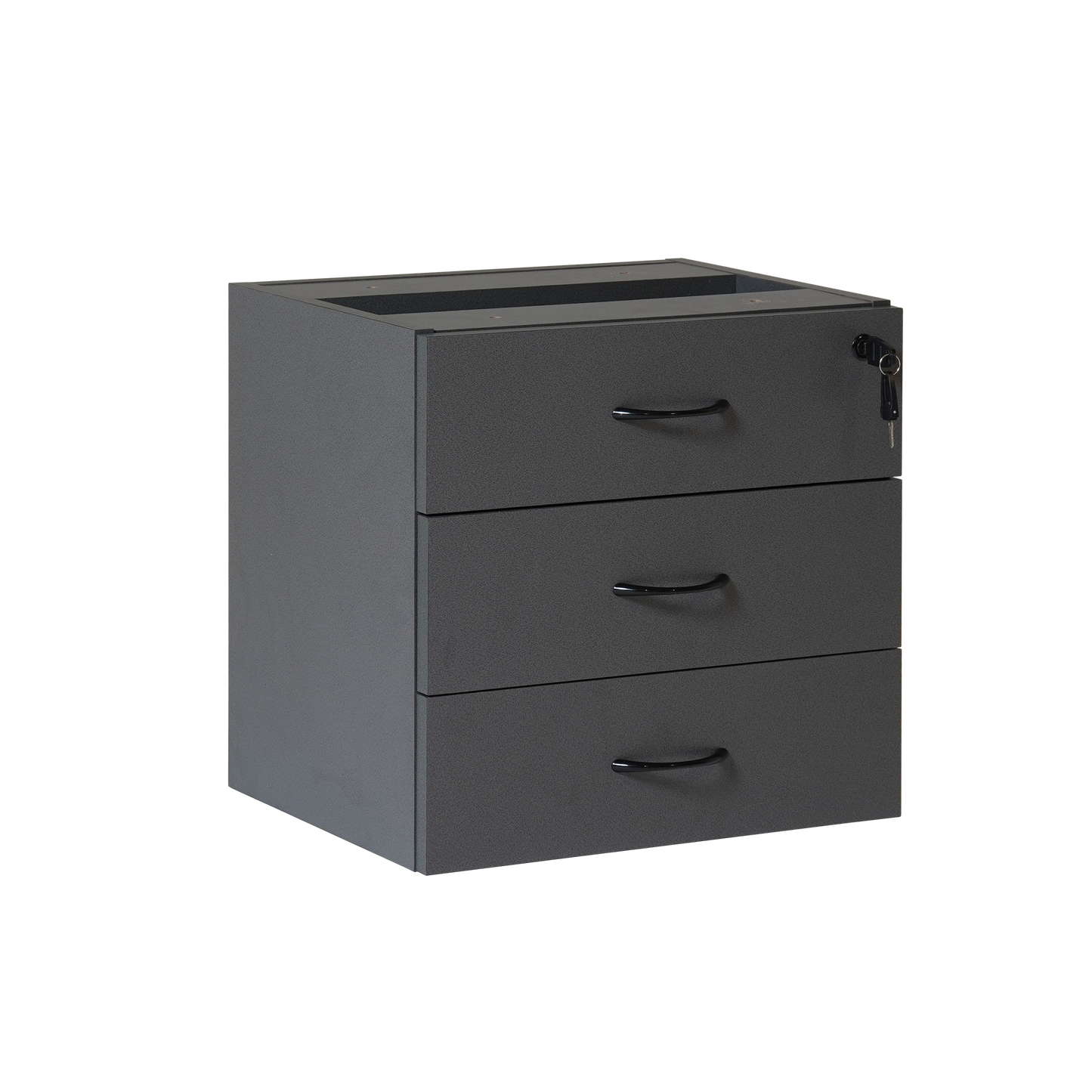 Rapid Worker Fixed Pedestal 3 Drawers Fixed Pedestal - Ironstone