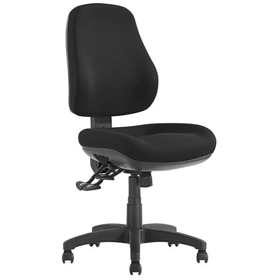 Style Ergonomics Newton, Moulded seat and back foam, Mega big boy seat, 3 lever heavy duty ergonomic mechanism, 700mm black nylon base