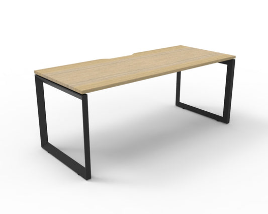Deluxe Loop Leg Single Sided Workstation 1200 x 750 Deluxe Loop 1P - NO/BL