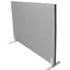 Acoustic Screen Free Standing 1500mm W x 1500mm H x 50mm T GREY