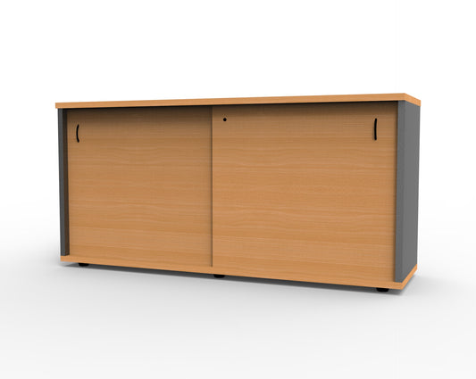 Rapid Worker Credenza 1800mm W Sliding Door Credenza - B/I