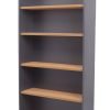 RAPID WORKER STORAGE Open Bookcase - Includes 4 x 25mm T Adjustable Shelves 900mm W x 315mm D x 1800mm H BEECH/IRONSTONE