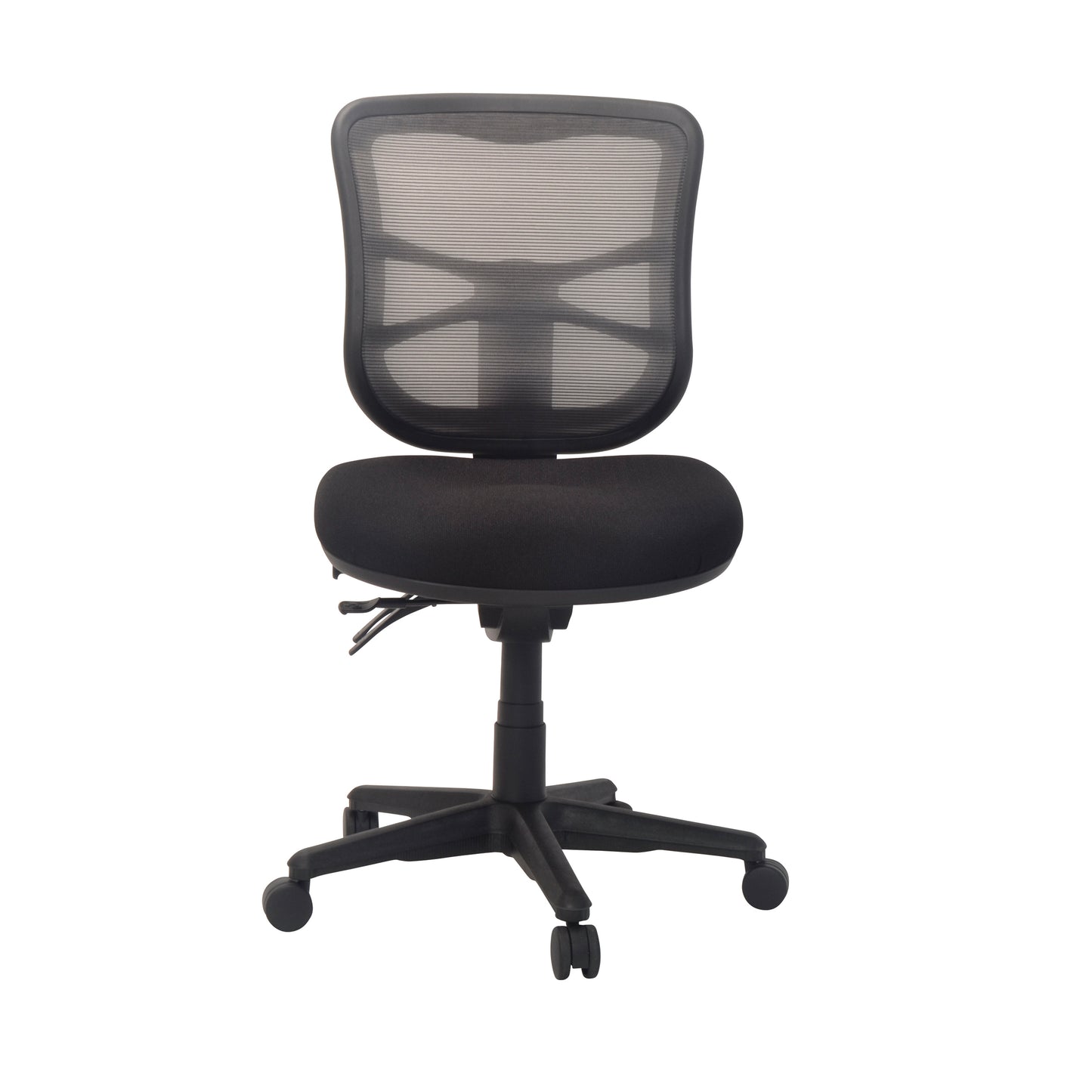 BURO METRO ERGONOMIC CHAIR W SEAT SLIDE, NYLON BASE, BLACK