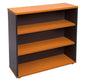Rapid Worker Bookcase 900mm H Bookcase - Cherry / Ironstone