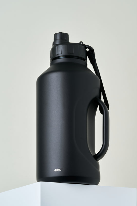 AVANTI INSULATED GYM FLASK 2.2L BLACK