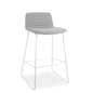 Pixel High Stool Pixel 730 Stool - Light Grey/White