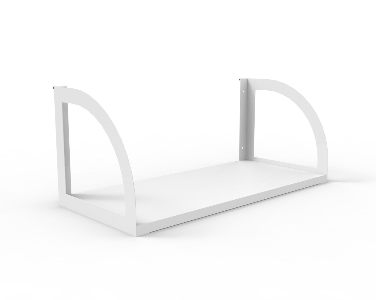 Infinity Screen Hung Shelf Nat White