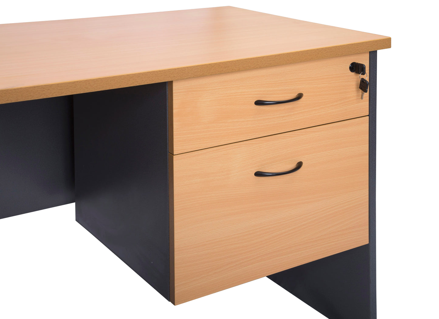 Rapid Worker Fixed Pedestal 1 Drawer 1 File Fixed Pedestal - B/I