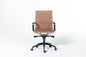 PU605M Medium Back Chair PU605M Tan/Black