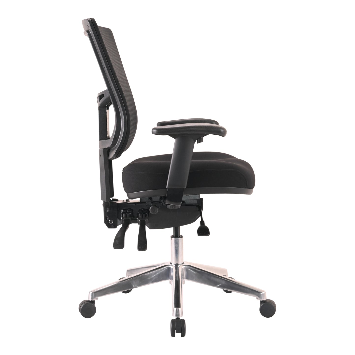 Buro Metro II 24/7 – Ali Base WITH ARMS BLACK