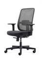 Lotto Medium Back Operator Chair Lotto Medium Back - Black Frame/Black Me