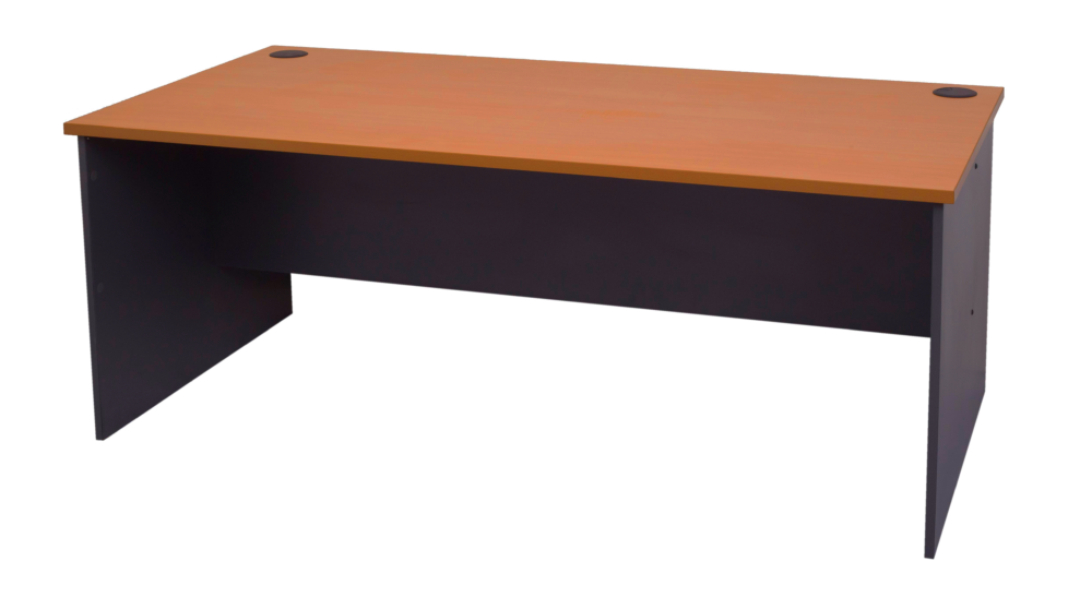 RAPID WORKER DESK 1800MM X 900MM X 730MM CHERRY/IRONSTONE