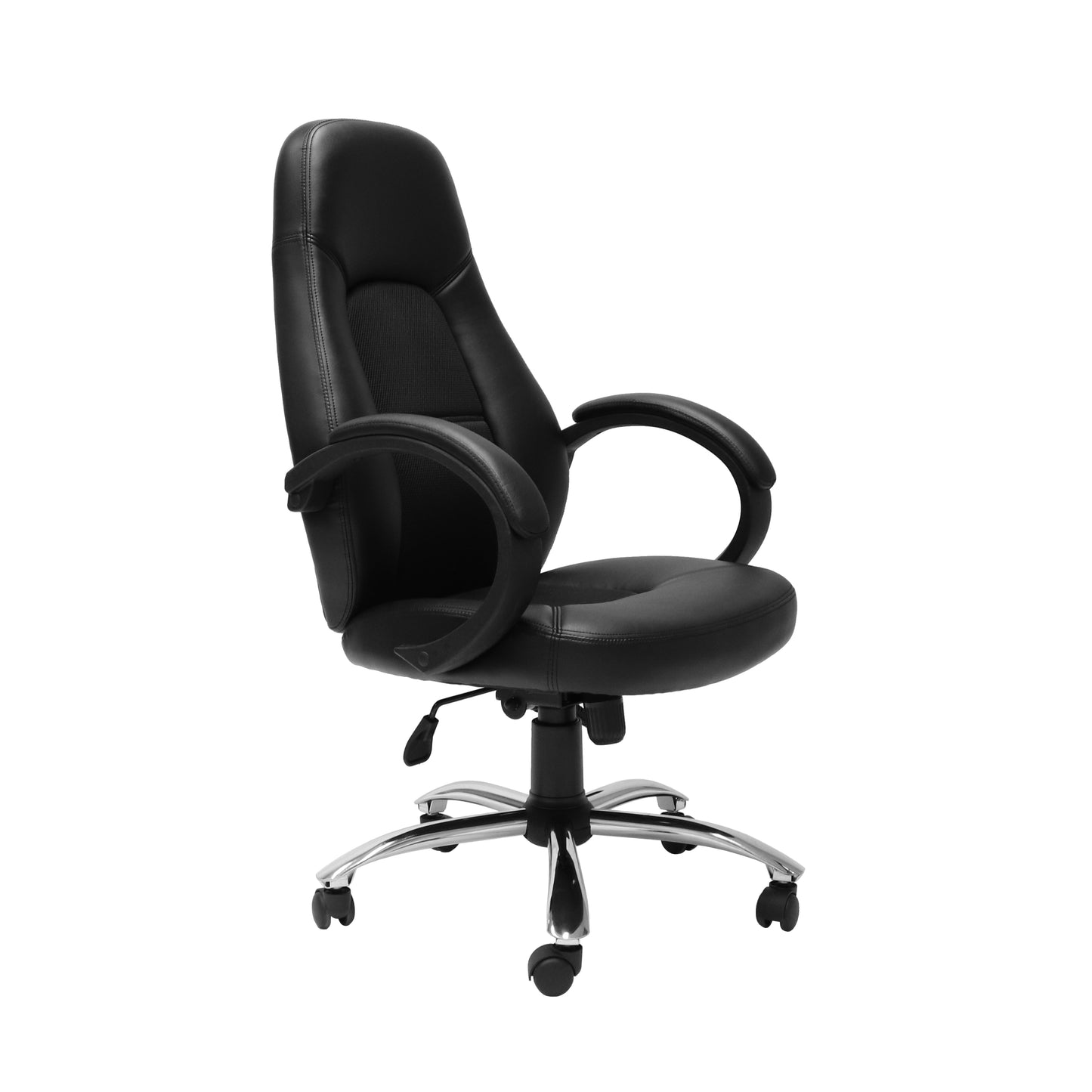 CL410 High Back Executive Chair High Back PU Executive Chair - Black