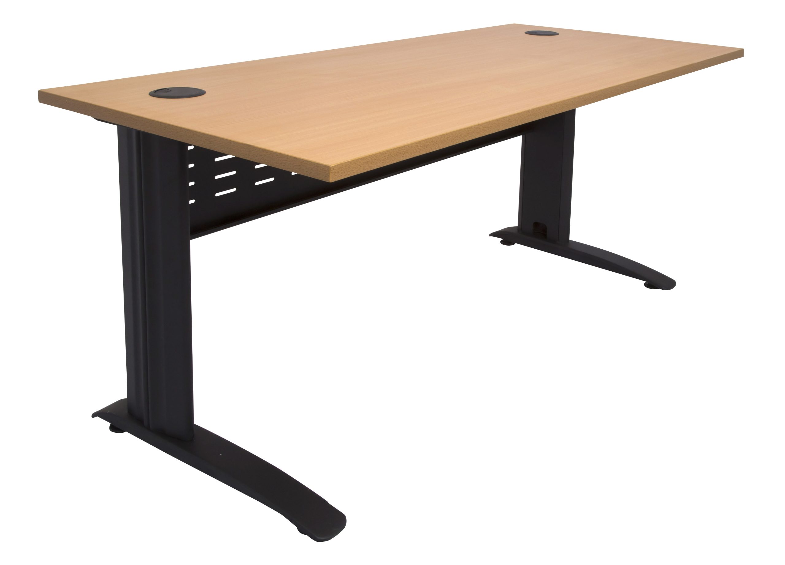 Rapid-Span-Desk-Black-Frame-with-Beech-Top